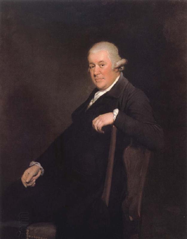 Joseph Wright Portrait of the Reverend Basil Bury Beridge oil painting picture